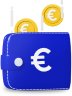 Euró pénztárca