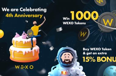 Oslávte naše 4. výročie súťažou o 2 000 WEXO Tokenov 🎉