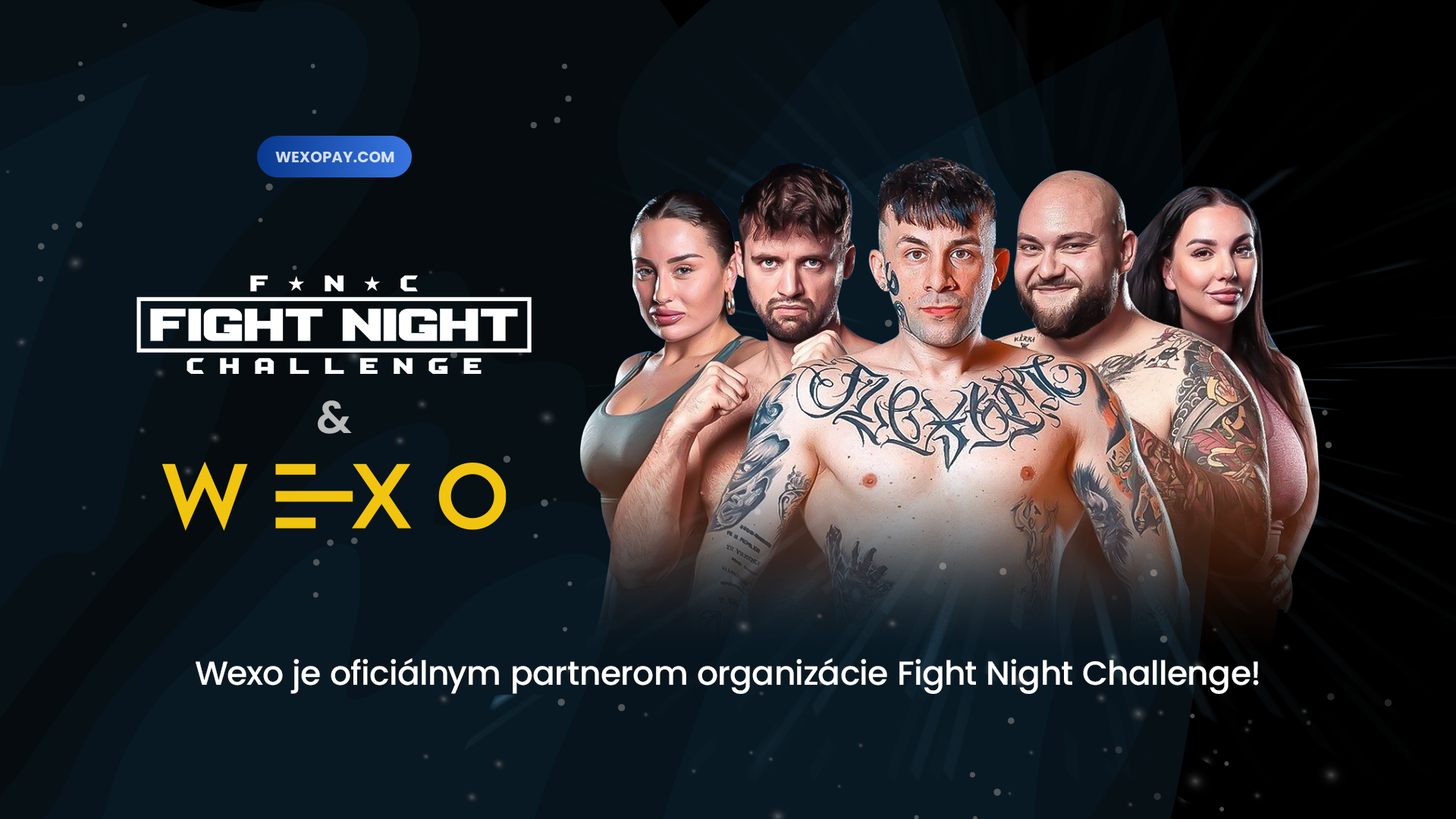Sme oficiálnym partnerom organizácie Fight Night Challenge!